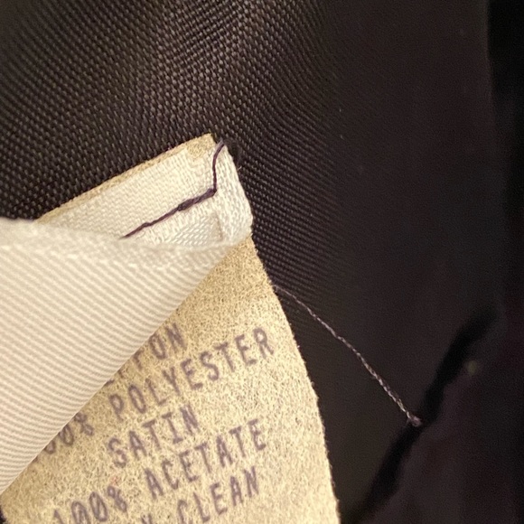 GW Navy Blue Sequence Formal Evening Gown Size 6 - Picture 11 of 16